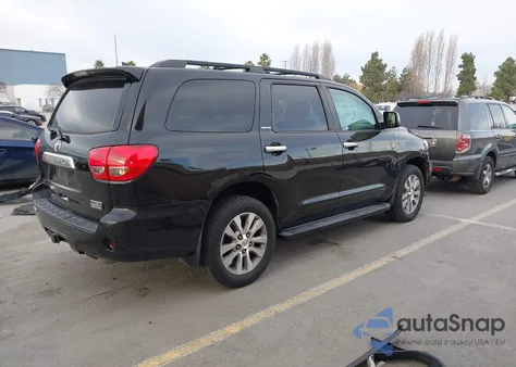 2014 Toyota Sequoia Limited 5.7L V8 из США, поврежденный, VIN 5TDJY5G10ES106803
